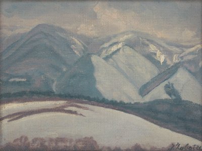 Snowy Mountains by Ivan Zabota